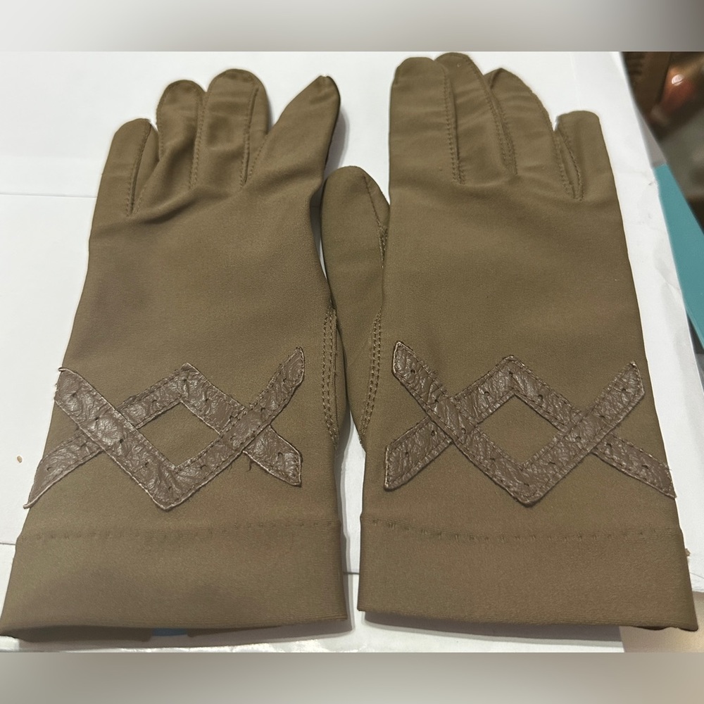 FOWNES DRIVING GLOVES BROWN